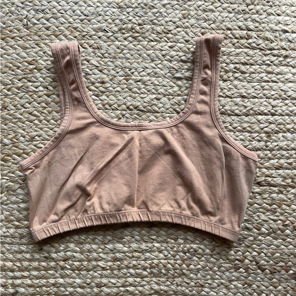 ARQ Tan Bra Wide Strap Full Coverage